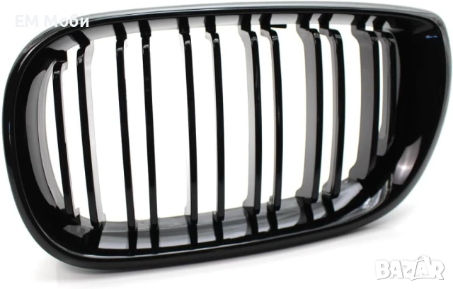 Решетки Бъбреци Двойни Черен Гланц за БМВ BMW 3 серия E46 Facelift 2001-2006 г., снимка 5 - Аксесоари и консумативи - 50457032