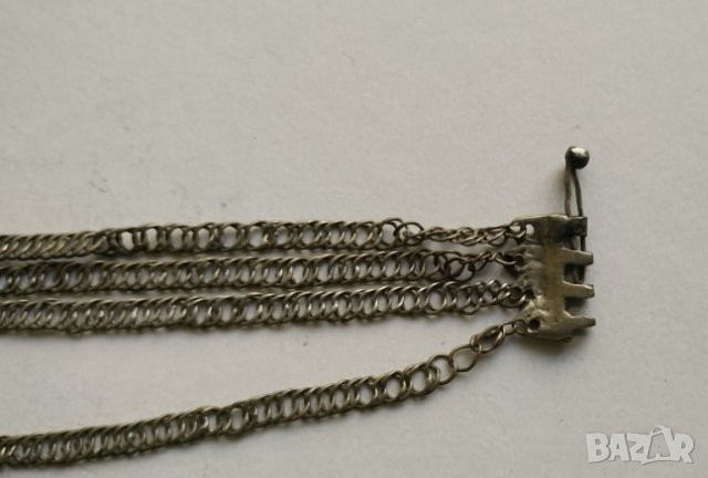 Възрожденска сребърна гривна, снимка 12 - Гривни - 30328582