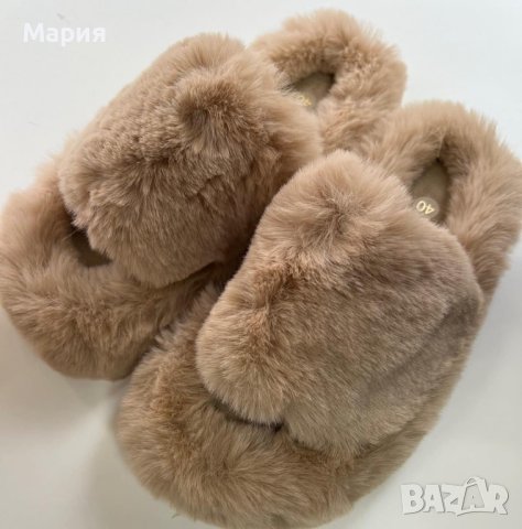 Пухкави пантофи, снимка 3 - Пантофи - 42920085