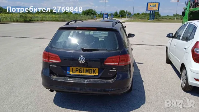 Volkswagen Passat (B7) 1.6 TDI 105 к.с. Фолксваген Пасат б7, снимка 2 - Автомобили и джипове - 48301845