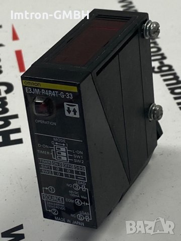 Omron | E3JM-R4R4T-G-33 Фотоелектрически сензор, поляризиран ретрорефлекс, 4m, AC/DC, снимка 2 - Друга електроника - 44400227