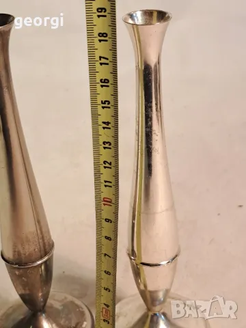 две посребрени вазички  18/5, снимка 2 - Декорация за дома - 49262407