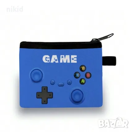 Детско портмоне портфейл чантичка органайзер джоб пликче джойстик геймър конзола играч, снимка 3 - Детски портмонета - 48046444