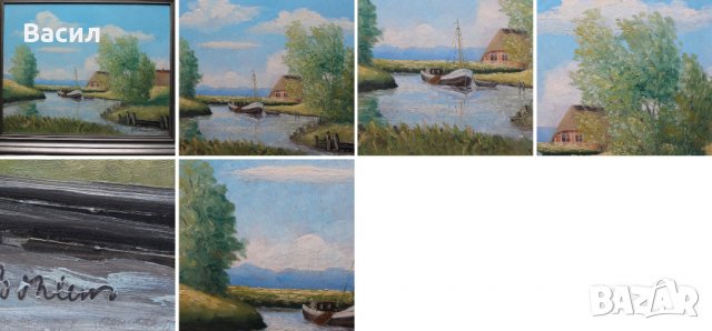 Картина масло, снимка 7 - Картини - 40239847