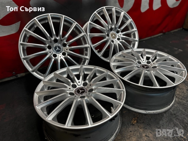 Алуминиеви джанти за Мерцедес (Mercedes), 18 цола, 5х112, 4 броя, снимка 2 - Гуми и джанти - 52594461