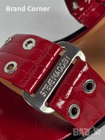 Нови дамски сандали Steve Madden Saria - размер 41, снимка 5 - Сандали - 54340167