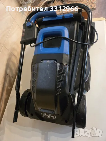 Акумулаторна косачка Scheppach BC-MP320-X с ширина на косене 32 см БЕЗ БАТЕРИЯ И ЗАРЯДНО , снимка 3 - Градинска техника - 55981559