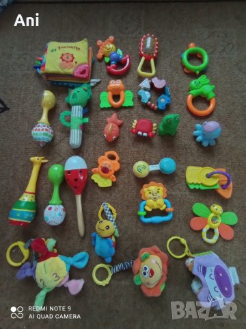 Бебешки играчки, снимка 1 - Дрънкалки и чесалки - 31301366