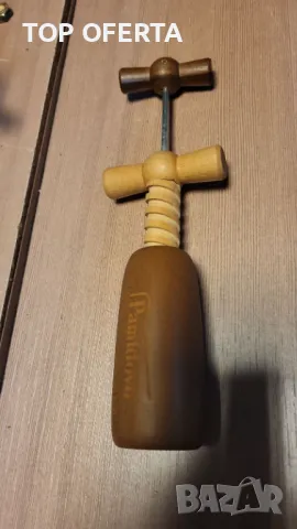 Дървен стилен Тирбушон Памидово, снимка 4 - Декорация за дома - 48091591