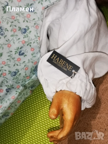 Колекционерска кукла 1987 ZASAN WOOD HABENE SWITZERLAND , снимка 11 - Колекции - 51946197