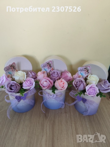 Букети , снимка 4 - Изкуствени цветя - 51546279