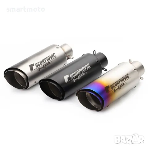 38-51mm Akrapovic Късо крайно спортно гърне  Акрапович, снимка 1