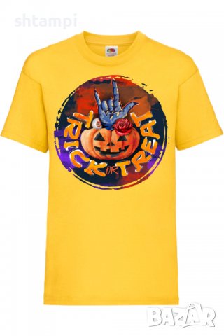 Детска тениска Halloween 04,Halloween,Хелоуин,Празник,Забавление,Изненада,Обичаи,, снимка 8 - Детски Блузи и туники - 38156431