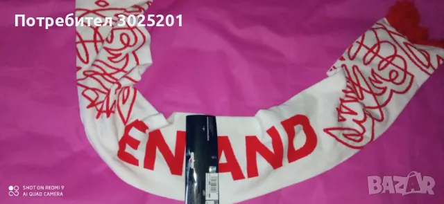 Фенски Оригинални шалове  England  с Холограмен стикер , снимка 8 - Шалове - 50441093