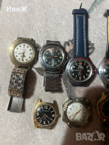 Серия руски командирски часовници, снимка 2 - Мъжки - 51800091