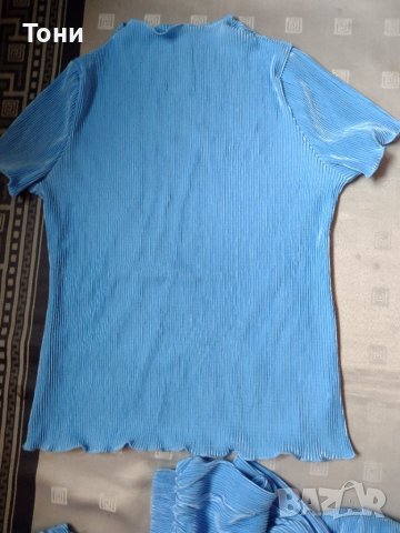 Летен комплект - блуза и панталон , снимка 2 - Комплекти - 42127565