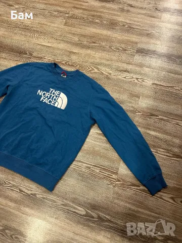 Мъжко!The North Face Drew Peak Crewneck размер Л , снимка 3 - Спортни дрехи, екипи - 48030623