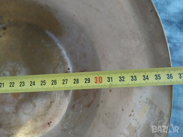 посребрена месингова фруктиера,купа, снимка 4 - Антикварни и старинни предмети - 36630789