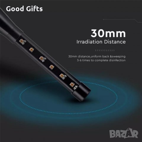 LED ЛАМПА UVC MINI , 275NM , Ръчна дезинфекцираща лампа, снимка 7 - Други - 30323231