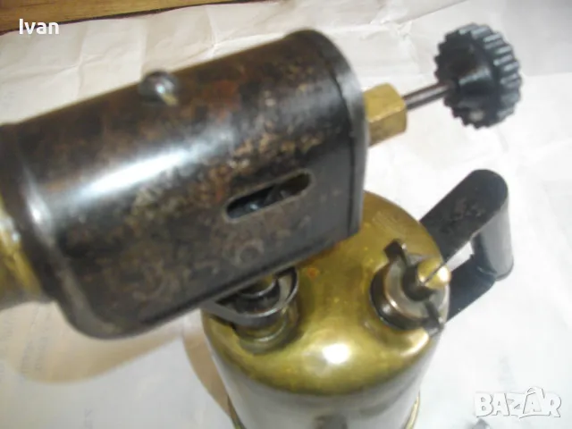 БЪЛГАРСКА СОЦ 1973г. БЕНЗИНОВА ГОРЕЛКА ХРОМ СИЛИСТРА ОТЛИЧНО СЪСТОЯНИЕ ПОЧТИ НОВА 1 ЛИТЪР С ИГЛА , снимка 12 - Други инструменти - 48235270