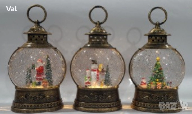 Коледен снежен глобус, снимка 9 - Декорация за дома - 52202203