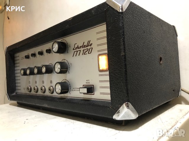 ECHOLETTE M120 VALVE,TUBE AMP./Лампов , снимка 7 - Ресийвъри, усилватели, смесителни пултове - 40673383