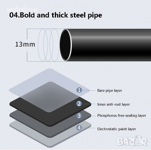 МУЛТИФУНКЦИОНАЛНА ЕТАЖЕРКА СЪС ЗАКАЧАЛКИ И РАФТОВЕ ЗА ОБУВКИ, снимка 2 - Етажерки - 36440519