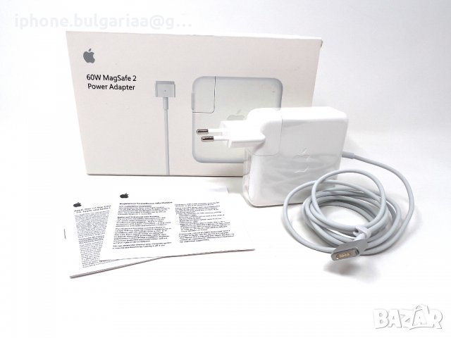  Зарядно за Apple MacBook Air, Pro 60W и 85W Magsafe 1,2 Макбук, снимка 5 - Кабели и адаптери - 37119199