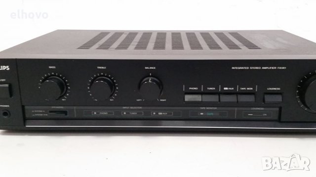 Стерео усилвател Philips FA561, снимка 2 - Ресийвъри, усилватели, смесителни пултове - 29756789