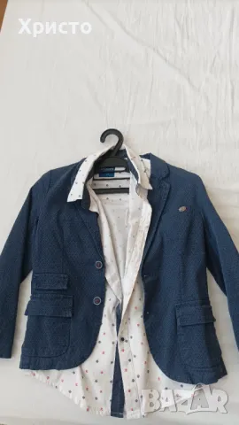 Детски комплект - риза и сако