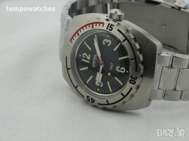 ВОСТОК АМФИБИЯ АВТОМАТИЧЕН ref: 90078А, снимка 5 - Мъжки - 53128700