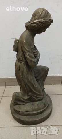 Гипсова статуетка Дева Мария, снимка 5 - Антикварни и старинни предмети - 31596901