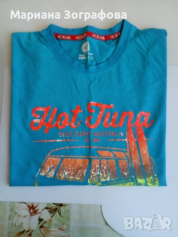 Тениски LACOSTE, "HOT TUNA", БГ "Борти бельо" 100% памук, - COTTON DELUXE by ANVIL USA и др., снимка 9 - Тениски - 49206288