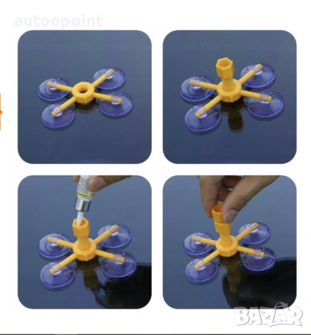 Комплект за Поправяне на Автомобилни Стъкла PG272, снимка 3 - Аксесоари и консумативи - 53942179