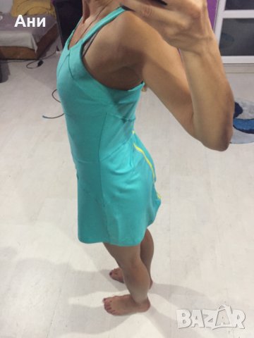 Тюркоазена рокля за тенис HEAD - M size, снимка 7 - Рокли - 27521271