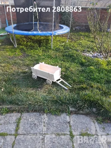 Декоративна каручка, снимка 12 - Декорация за дома - 48921600