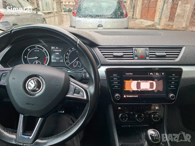 SkodSkoda Superb 2.0 TDI-103 хил. км. с история в ЕУРAТЕК ЕВРО 6C , снимка 12 - Автомобили и джипове - 53289467