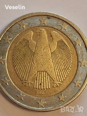 1 и 2 Евро Германия " D "и "J", снимка 5 - Нумизматика и бонистика - 54069966