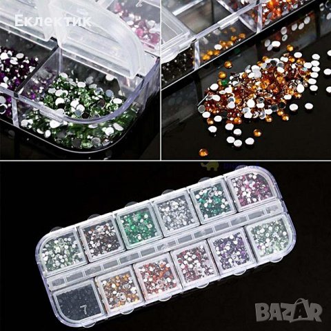 Кристални камъчета — микс, снимка 8 - Продукти за маникюр - 37649168