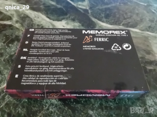 Memorex Ferric 90, снимка 2 - Декове - 52372222