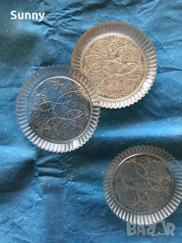 Нови Чинийки Купички за сладко Сосове хайвер Сервиз Комплект , снимка 2 - Чинии - 29294950