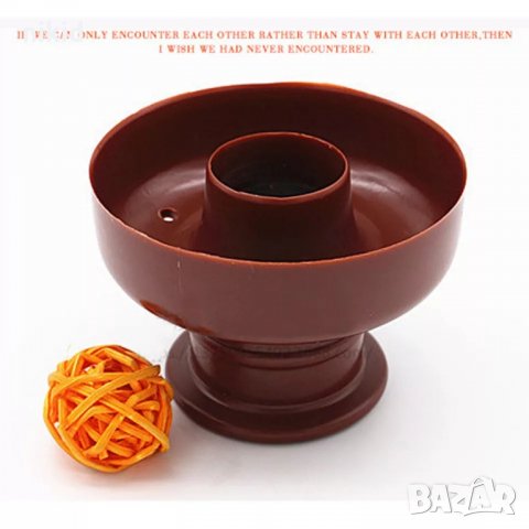 3D кръг с дупка пластмасов резец форма за поничка понички сладки фондан тесто, снимка 3 - Форми - 31894051