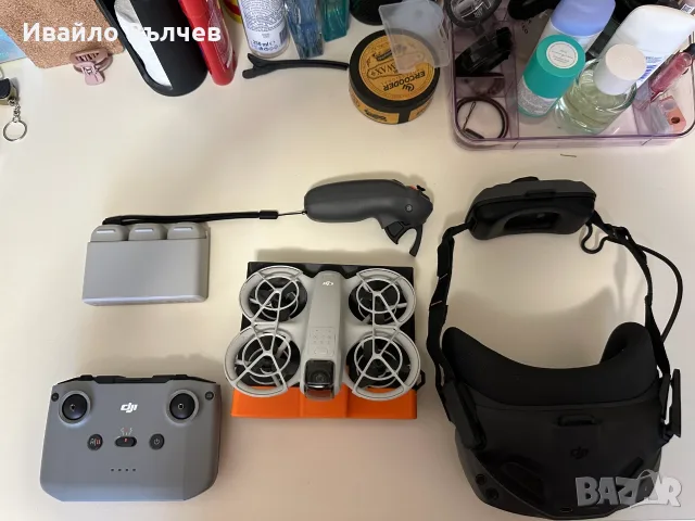 DJI Neo Fly More + Goggles N3 + Motion Controller + 3 батерии, снимка 5 - Дронове и аксесоари - 56219896