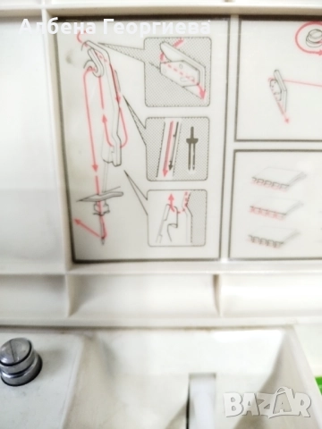 Механична шевна машина TOYOTA EX 490, снимка 11 - Шевни машини - 52305778