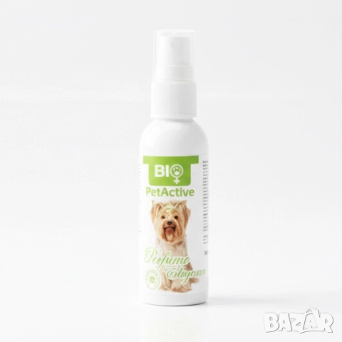 Парфюм за Женски Кучета - с аромат на Нарцис - 50ml - Perfume Elegance - Bio PetActive