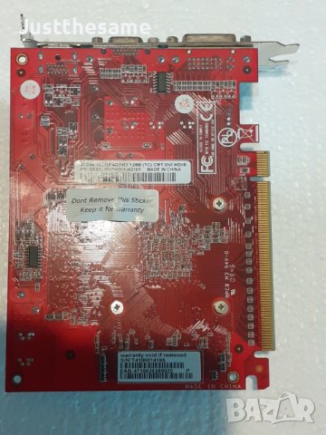 Видеокарта PALIT GT240 1024M DDR3 128B CRT(аналогов VGA) DVI HDMI, снимка 3 - Видеокарти - 42904253