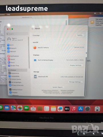 MacBook Pro Model 2017 i5 A1706 EMC 3163 , снимка 5 - Лаптопи за работа - 54123979