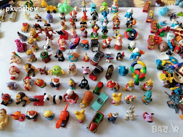 Играчки от яйца 100 броя. 