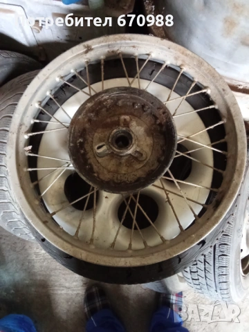 Джанта задна 18' от MZ 250, снимка 4 - Части - 53139082