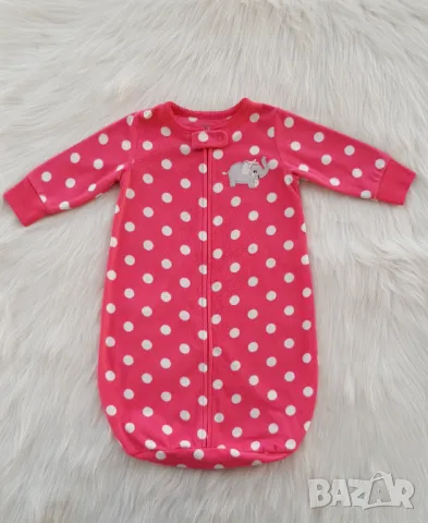 Детски спален чувал Carter's с ръкави 0-9 месеца пролет/есен, снимка 9 - Спални чували за бебета и деца - 49581760